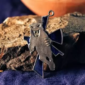Necklace Clan Smoke Jaguar BattleTech Pendant Idolstore - Merchandise and Collectibles Merchandise, Toys and Collectibles