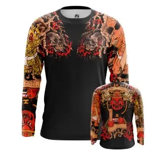 Men’s long sleeve Yakuza black Tattoo Sleeves Idolstore - Merchandise and Collectibles Merchandise, Toys and Collectibles 2