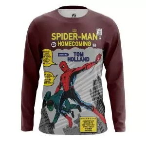 Men’s long sleeve Amazing Homecoming Spider-man Idolstore - Merchandise and Collectibles Merchandise, Toys and Collectibles 2