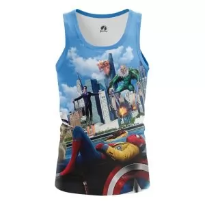 Men’s tank Home chilling Homecoming Vest Idolstore - Merchandise and Collectibles Merchandise, Toys and Collectibles 2