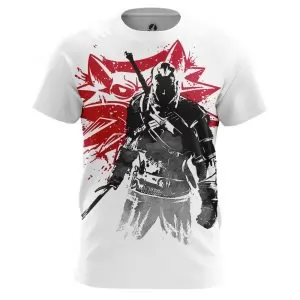 Men’s t-shirt Witcher 3 Wolf Sign 3 Idolstore - Merchandise and Collectibles Merchandise, Toys and Collectibles 2