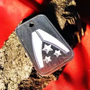 Necklace Mass Effect Alliance Badge Token Pendant Idolstore - Merchandise and Collectibles Merchandise, Toys and Collectibles