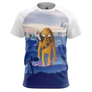 Buy men's t-shirt star war adventure adventure time - product collection