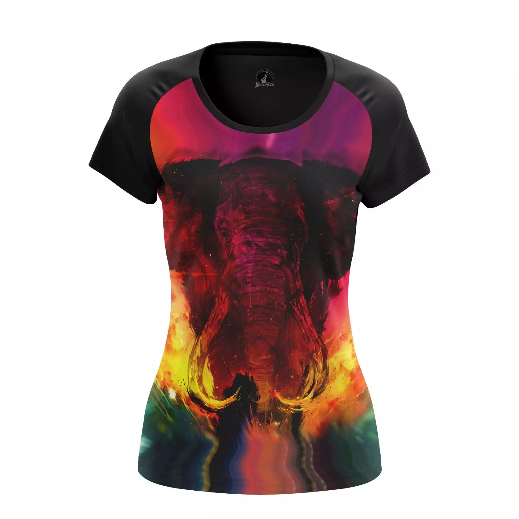 Women’s t-shirt Elephant Animals Elephants Idolstore - Merchandise and Collectibles Merchandise, Toys and Collectibles 2