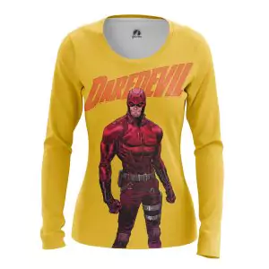 Women’s long sleeve Daredevil Yellow Idolstore - Merchandise and Collectibles Merchandise, Toys and Collectibles 2