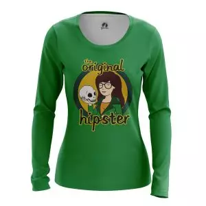 Women’s long sleeve Daria Cartoon 2×2 Idolstore - Merchandise and Collectibles Merchandise, Toys and Collectibles 2