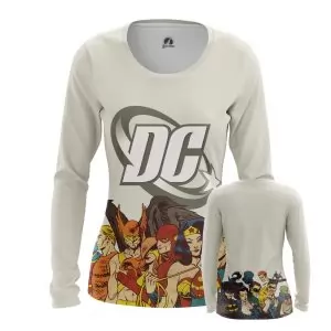 Women’s long sleeve DC comics Superheroes Idolstore - Merchandise and Collectibles Merchandise, Toys and Collectibles 2