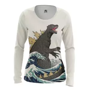 Women’s long sleeve Godzilla Japan Movie Idolstore - Merchandise and Collectibles Merchandise, Toys and Collectibles 2