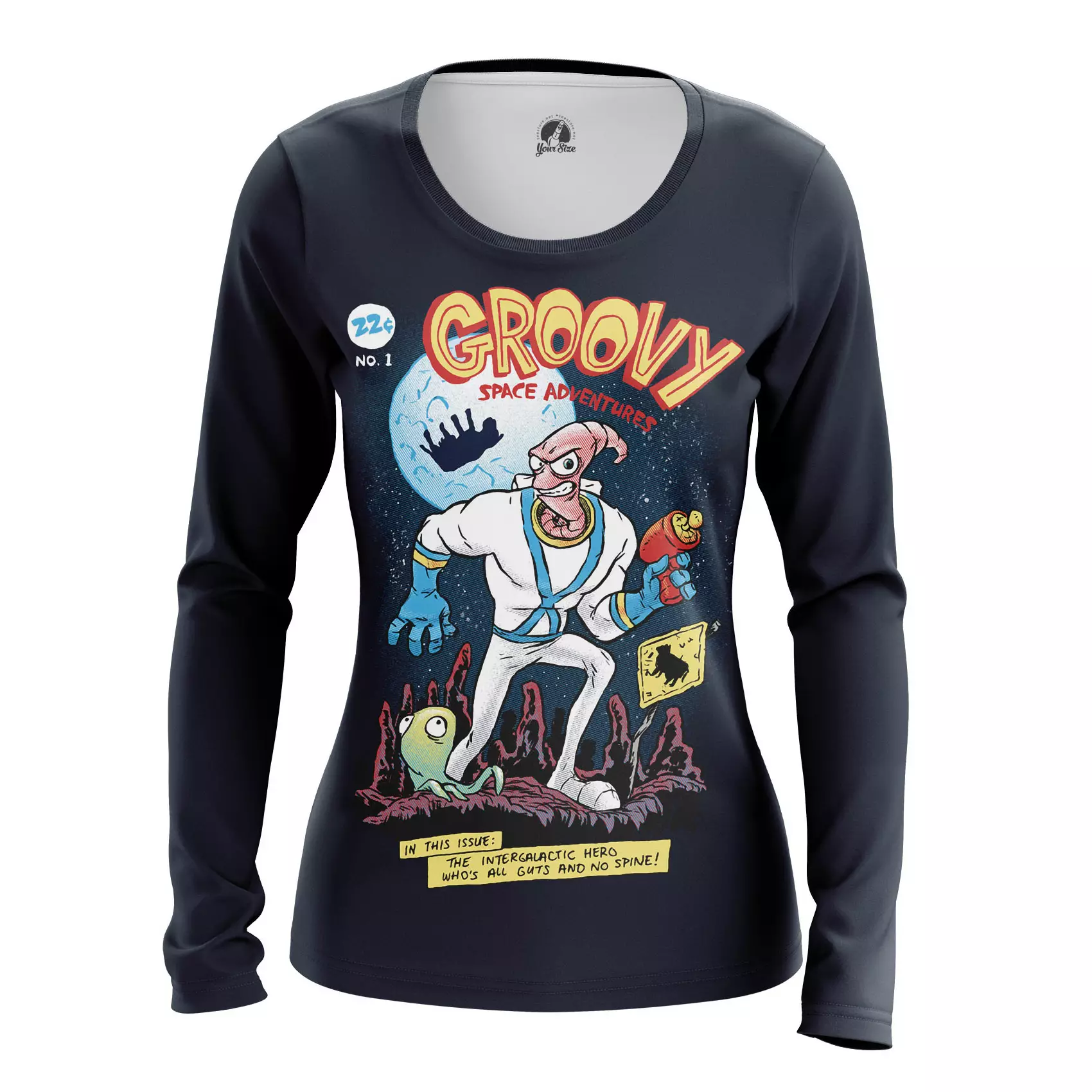 Women’s long sleeve Groovy Sega Games Idolstore - Merchandise and Collectibles Merchandise, Toys and Collectibles 2