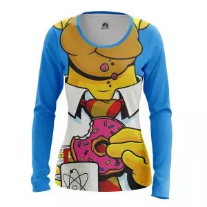 Women’s long sleeve Homer Simpsons Homer Idolstore - Merchandise and Collectibles Merchandise, Toys and Collectibles 2