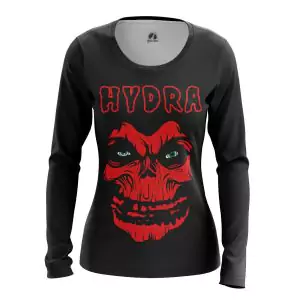 Women’s long sleeve Hydra Hail Red Skull Idolstore - Merchandise and Collectibles Merchandise, Toys and Collectibles 2