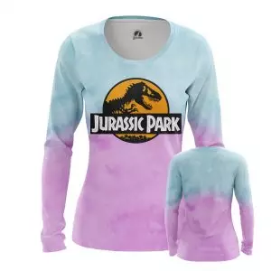 Women’s long sleeve Jurassic Park Logo Print Idolstore - Merchandise and Collectibles Merchandise, Toys and Collectibles 2
