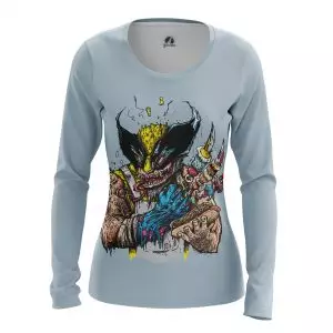 Women’s long sleeve Logans BBQ Xmen Idolstore - Merchandise and Collectibles Merchandise, Toys and Collectibles 2