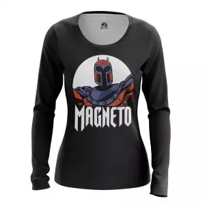 Women’s long sleeve Magneto Xmen Black Idolstore - Merchandise and Collectibles Merchandise, Toys and Collectibles 2