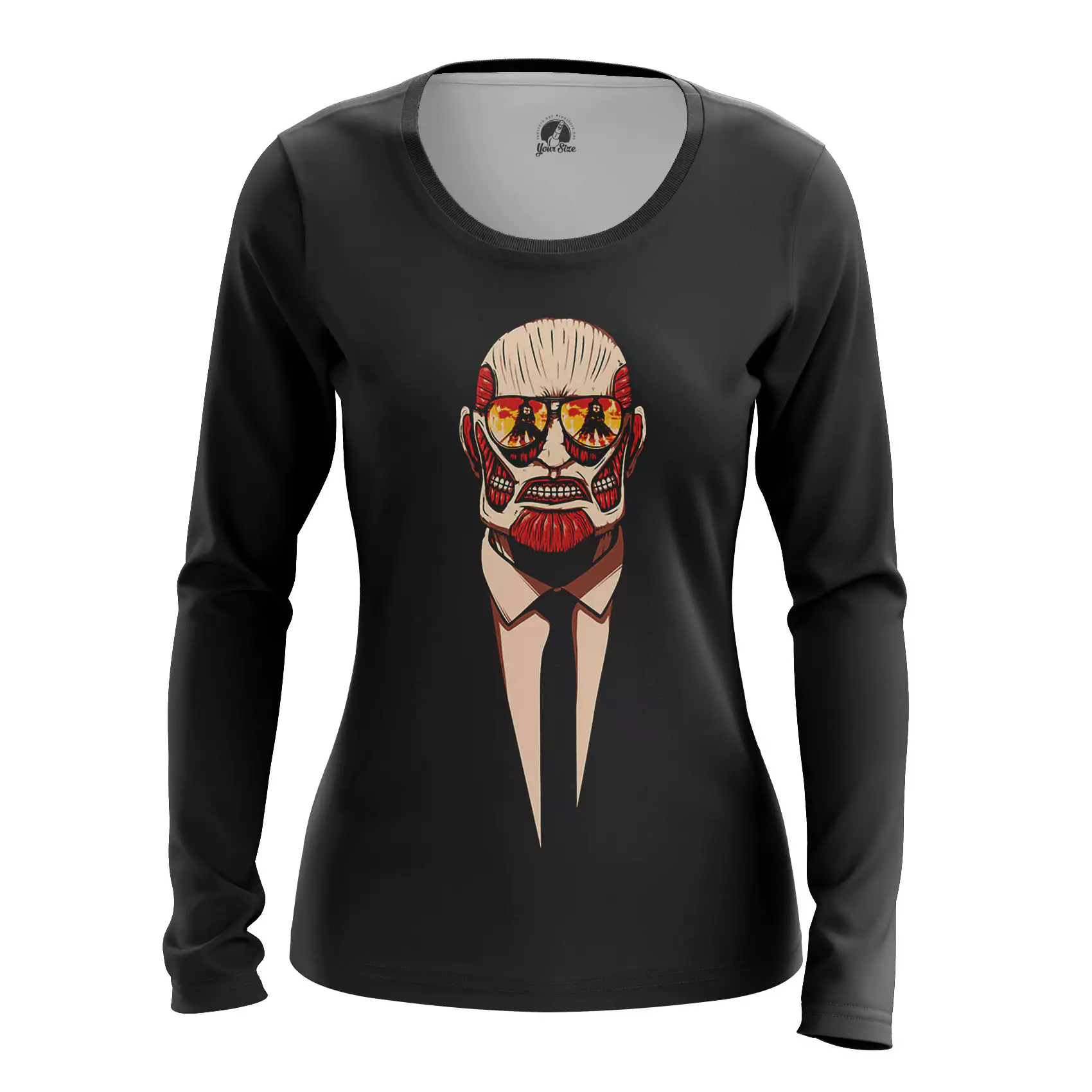 Women’s long sleeve Mr Titan Attack on Titan Idolstore - Merchandise and Collectibles Merchandise, Toys and Collectibles 2