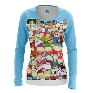Women’s long sleeve South Park All Characters Kenny Stan Idolstore - Merchandise and Collectibles Merchandise, Toys and Collectibles 2