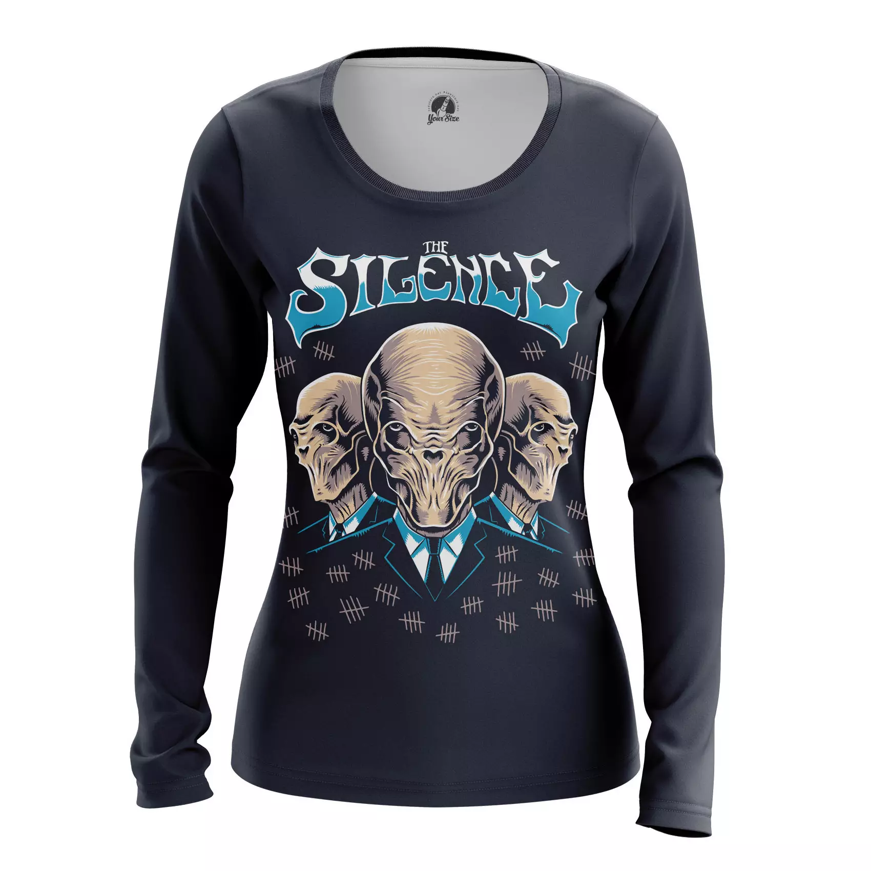 Women’s long sleeve The Silence Doctor Who Idolstore - Merchandise and Collectibles Merchandise, Toys and Collectibles 2