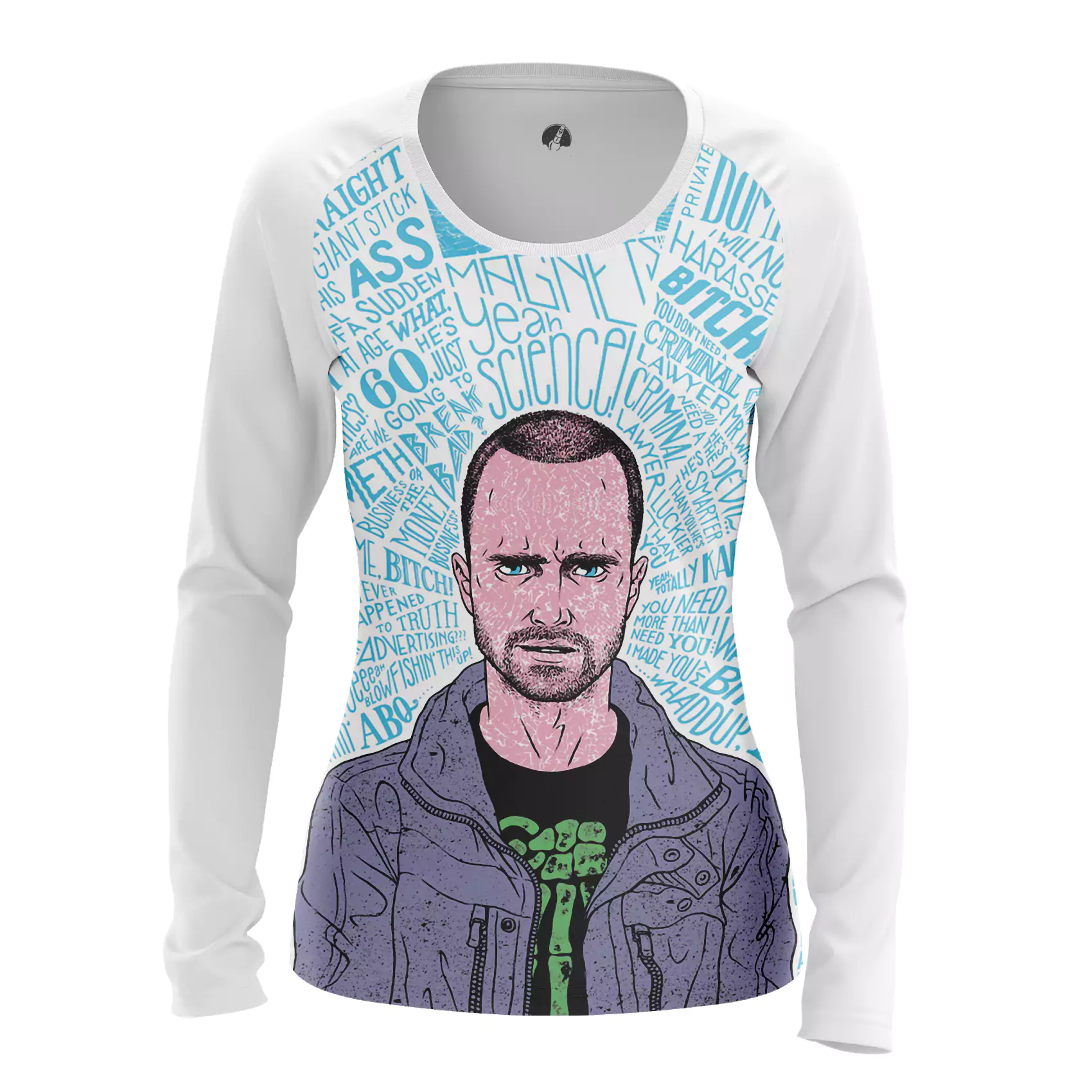 Women’s long sleeve Beatch breaking Bad Pinkman Idolstore - Merchandise and Collectibles Merchandise, Toys and Collectibles 2