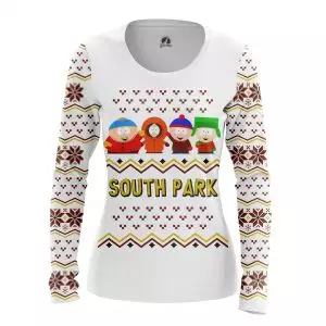 Women’s long sleeve South Park Christmas Pattern Idolstore - Merchandise and Collectibles Merchandise, Toys and Collectibles 2