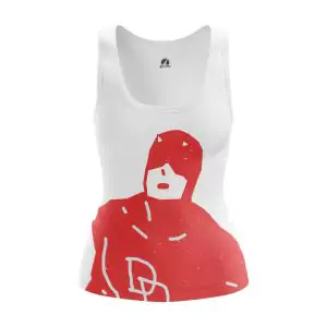 Women’s tank Daredevil White Vest Idolstore - Merchandise and Collectibles Merchandise, Toys and Collectibles 2