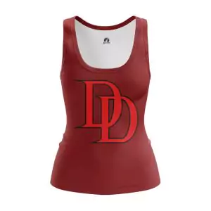 Women’s tank Daredevil logo Red Vest Idolstore - Merchandise and Collectibles Merchandise, Toys and Collectibles 2