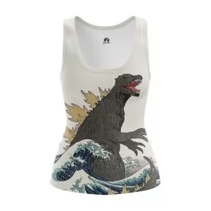 Women’s tank Godzilla Japan Movie Vest Idolstore - Merchandise and Collectibles Merchandise, Toys and Collectibles 2