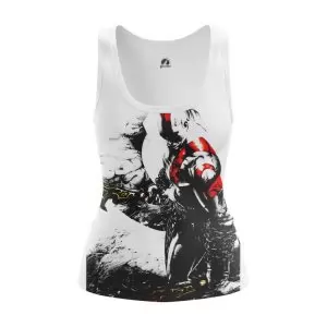 Women’s tank Kratos Gaming Games God of War Vest Idolstore - Merchandise and Collectibles Merchandise, Toys and Collectibles 2