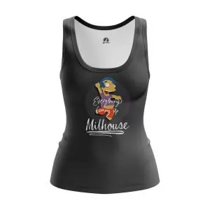 Women’s tank Milhouse Simpsons Milhouse Vest Idolstore - Merchandise and Collectibles Merchandise, Toys and Collectibles 2