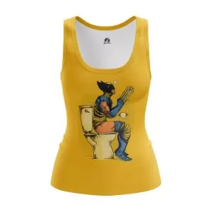 Women’s tank Poo time Wolverine Vest Idolstore - Merchandise and Collectibles Merchandise, Toys and Collectibles 2