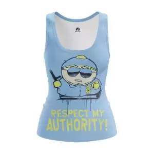 Women’s tank Respect my authority South Park Vest Idolstore - Merchandise and Collectibles Merchandise, Toys and Collectibles 2