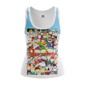 Women’s tank South Park All Characters Kenny Stan Vest Idolstore - Merchandise and Collectibles Merchandise, Toys and Collectibles 2