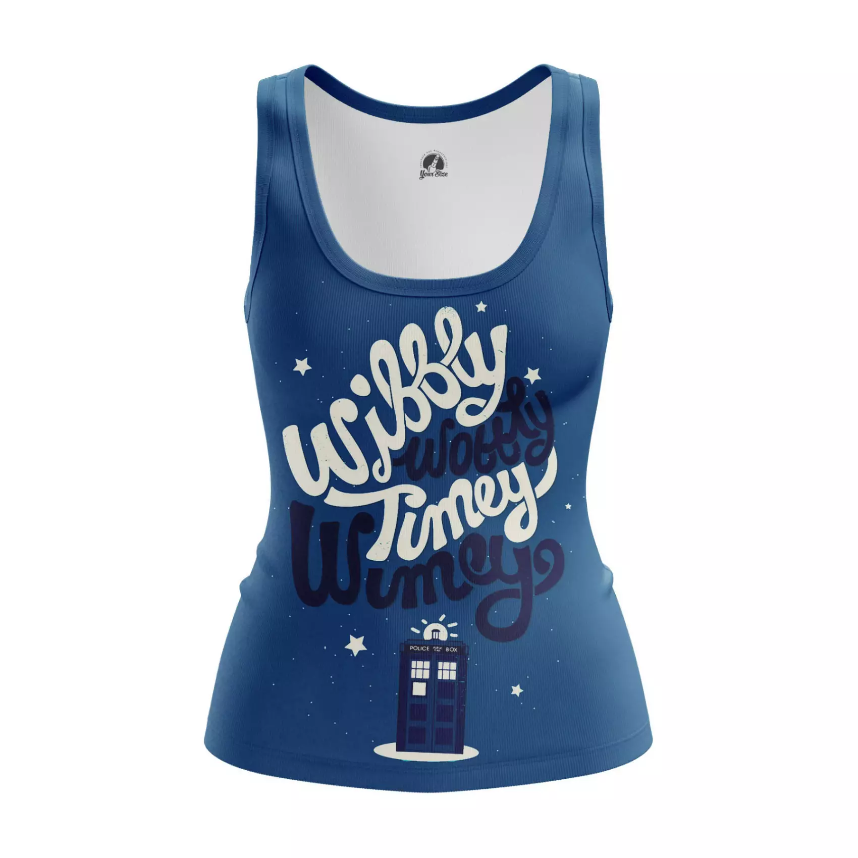 Women’s tank Timey Wimey Doctor Who Vest Idolstore - Merchandise and Collectibles Merchandise, Toys and Collectibles 2