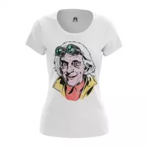 Women’s t-shirt Emmett Brown Back to Future Idolstore - Merchandise and Collectibles Merchandise, Toys and Collectibles 2