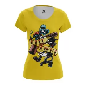 Women’s t-shirt Itchy and Scratchy Simpsons Idolstore - Merchandise and Collectibles Merchandise, Toys and Collectibles 2