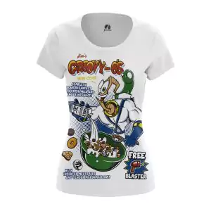 Women’s t-shirt Jims cereal Sega Games Earthworm Jim Idolstore - Merchandise and Collectibles Merchandise, Toys and Collectibles 2