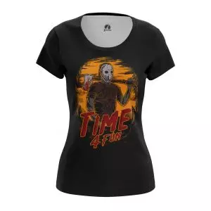 Women’s t-shirt Jason Friday 13th Black Idolstore - Merchandise and Collectibles Merchandise, Toys and Collectibles 2