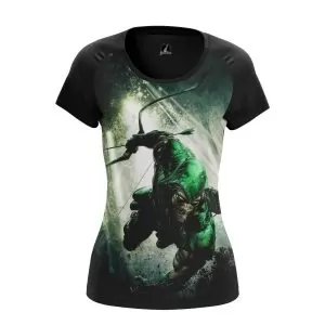 Women’s t-shirt Green Arrow Idolstore - Merchandise and Collectibles Merchandise, Toys and Collectibles 2
