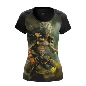 Women’s t-shirt Junkrat Game Overwatch Idolstore - Merchandise and Collectibles Merchandise, Toys and Collectibles 2