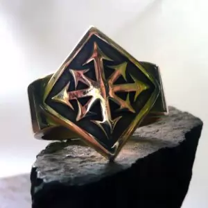 Buy ring warhammer universe chaos symbol star - product collection