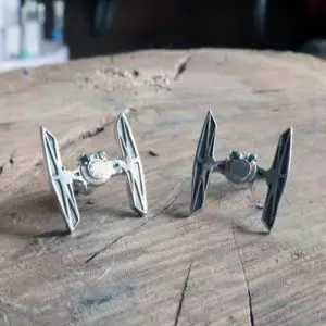 Earrings Star Wars Vahicles Starships space ships Idolstore - Merchandise and Collectibles Merchandise, Toys and Collectibles