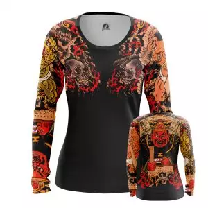 Women’s long sleeve Yakuza black Tattoo Sleeves Idolstore - Merchandise and Collectibles Merchandise, Toys and Collectibles 2