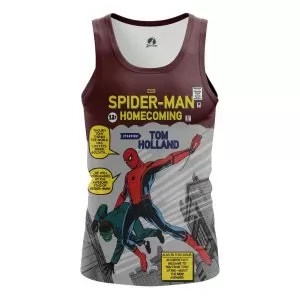 Buy men's tank amazing homecoming spider-man vest - product collection