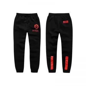 Buy pants horde world of warcraft red logo premium - product collection