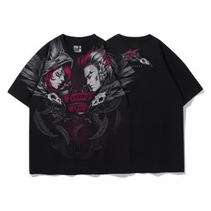 T-shirt Xayah Rakan Loving you League of legends Idolstore - Merchandise and Collectibles Merchandise, Toys and Collectibles 2