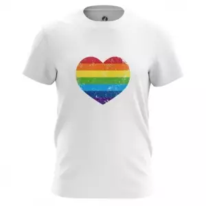 LGBTQ T-shirt Pride flag LGBT Top White Idolstore - Merchandise and Collectibles Merchandise, Toys and Collectibles 2