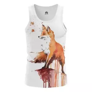Tank Fox Print Picture Art Vest Idolstore - Merchandise and Collectibles Merchandise, Toys and Collectibles 2