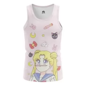 Tank Cat Sailor Moon Pink Vest Idolstore - Merchandise and Collectibles Merchandise, Toys and Collectibles 2