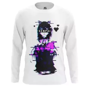 Long sleeve Glitch Senpai Anime girl Idolstore - Merchandise and Collectibles Merchandise, Toys and Collectibles 2