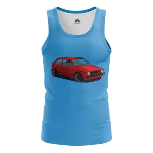 Tank Volkswagen Golf Red print Vest Idolstore - Merchandise and Collectibles Merchandise, Toys and Collectibles 2