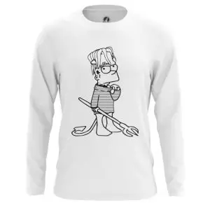 Long sleeve Lil Peep Bart Simpson Hellboy Idolstore - Merchandise and Collectibles Merchandise, Toys and Collectibles 2